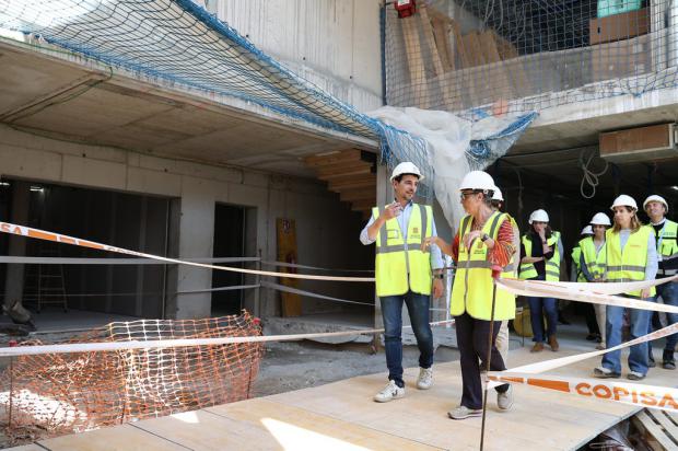 Las obras del tercer CAP de Castelldefels avanzan según el calendario previsto