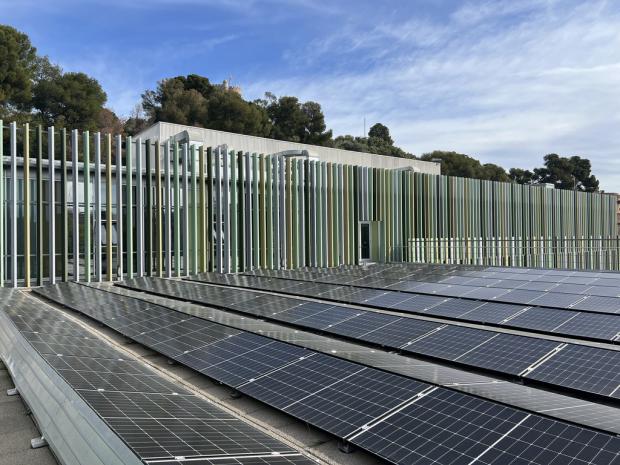 Instalación en la Biblioteca Ramon Fernàndez Jurado