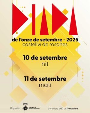 Castellví de Rosanes celebra la Diada con novedades y actividades destacadas
