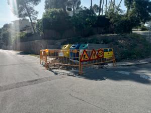Castellví renueva la red de agua de Can Sunyer. Comienzan las obras en la calle del Montseny