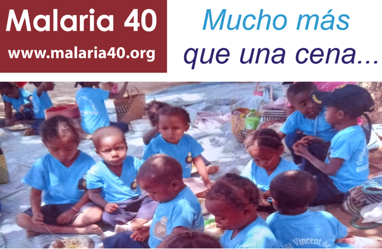 Ayuda a salvar vidas. Cena solidaria en Castelldefels para tratar el brote de malaria en Madagascar