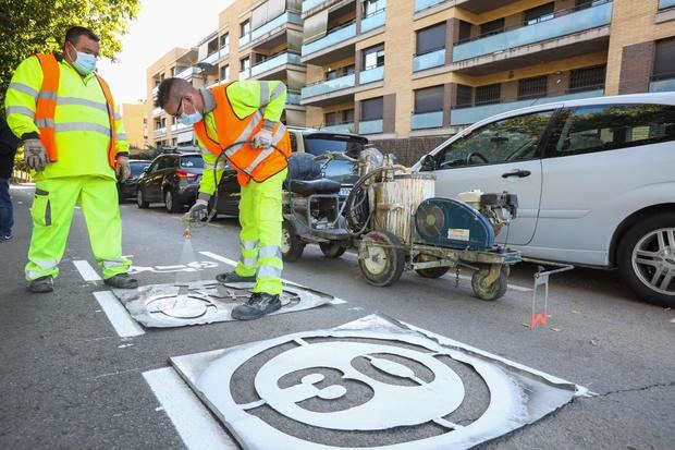 Viladecans estrena más ciclocalles completando una red de 32 kilómetros