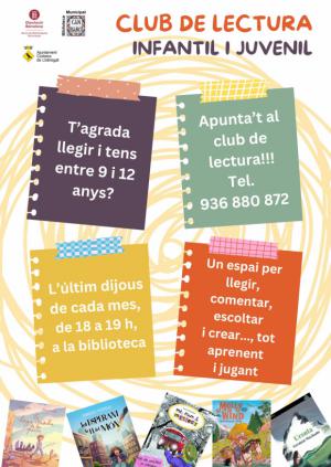 La Biblioteca Can Baró de Corbera lanza un Club de Lectura para jóvenes de 9 a 12 años