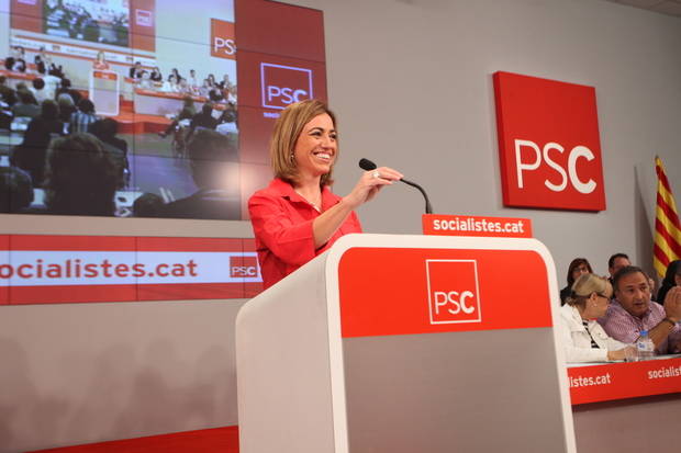 Chacón fue la líder del PSC por Barcelona en las elecciones Generales del 20 de diciembre