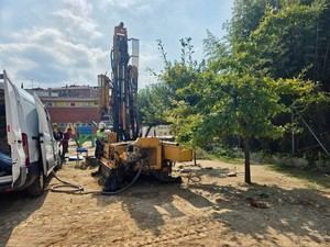 Inician sondeos geotécnicos para el nuevo colector en La Roureda
