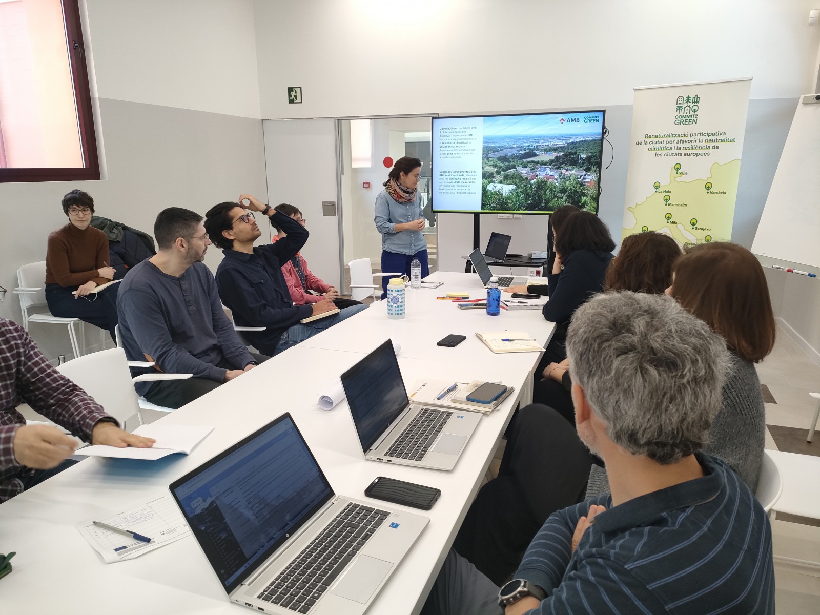 Sant Boi impulsa el proyecto europeo Commit2Green para una ciudad más verde y resiliente