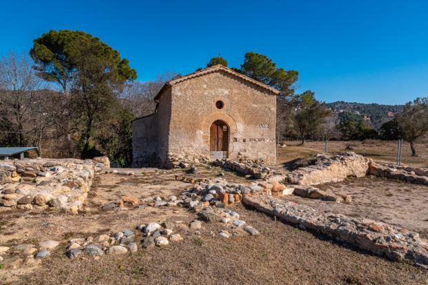 El conjunto histórico de Sant Hilari d'Abrera esconde restos de una domus romana