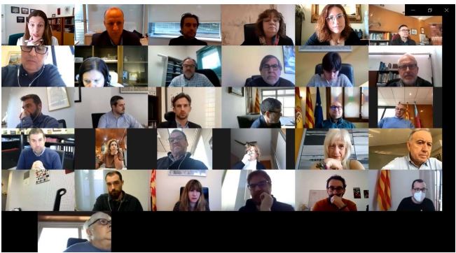 Los alcaldes del Baix Llobregat verifican el plan de actuación comarcal 2021-2023