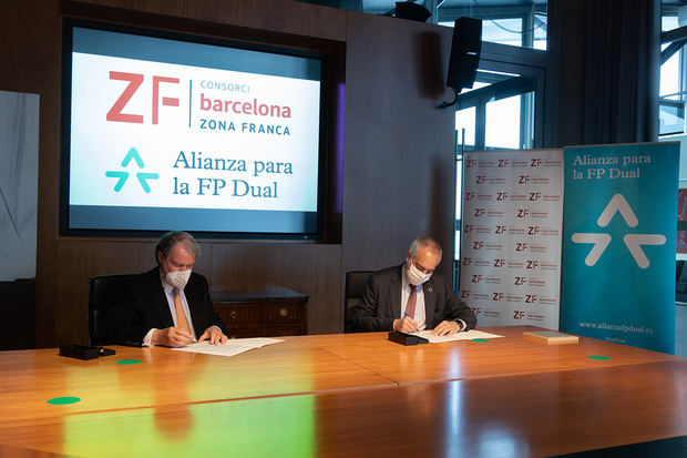 El Consorci de la Zona Franca de Barcelona se suma a la Alianza para la FP Dual