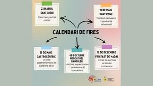 Corbera de Llobregat define su calendario de ferias para 2026 con propuestas gastronómicas y tradicionales