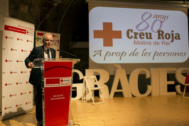 La Cruz Roja de Molins de Rei cumple 80 años