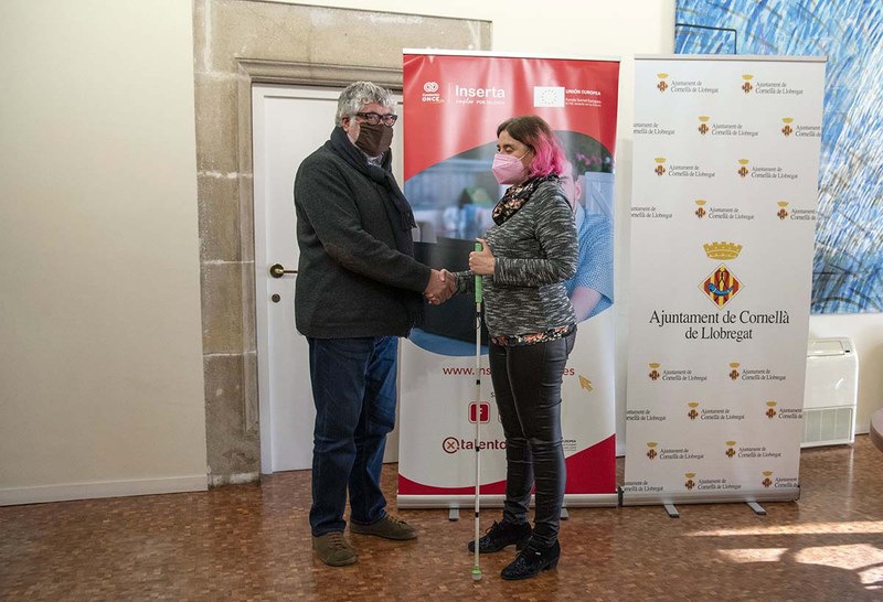 Cornellá e Inserta firman un acuerdo para promover la ocupación de las personas con discapacidad