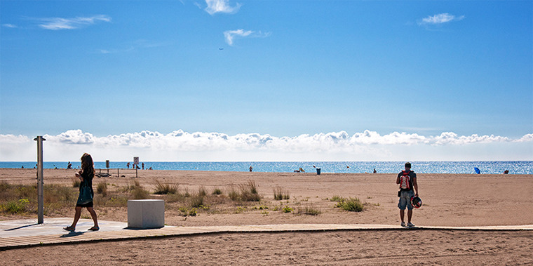 Muere ahogado un hombre de 59 años en una playa de Castelldefels