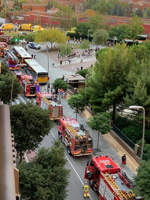 Un incendio en una habitación obliga a evacuar a 33 pacientes del Hospital General de Sant Boi