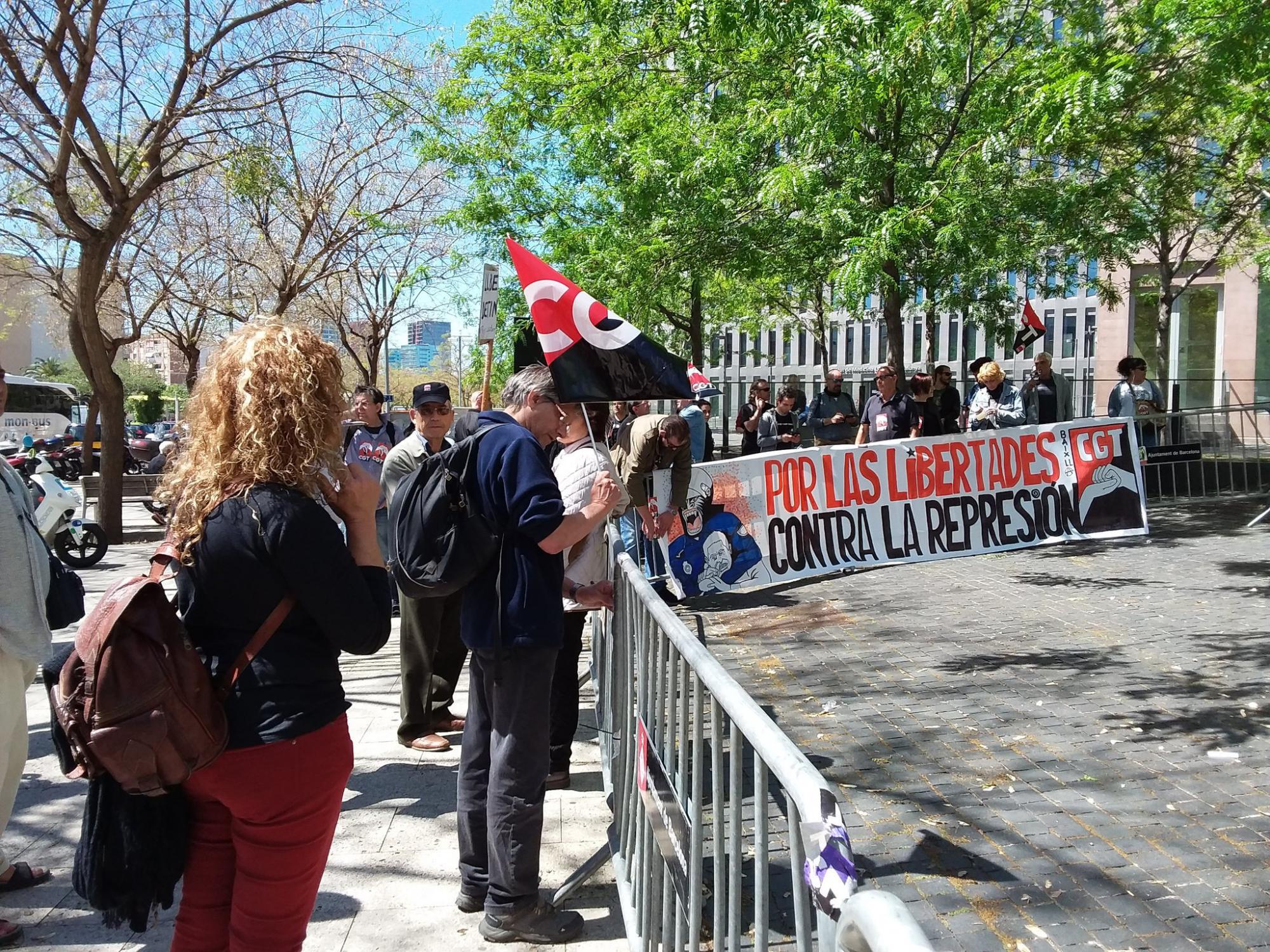 En libertad el secretario general de la CGT en la comarca, después de que fuera detenido en una manifestación del 1 de mayo en Barcelona