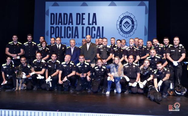 Ceremonia de la Diada de la Policía Local de Sant Andreu