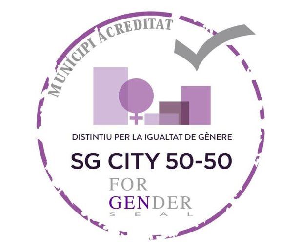 La ciudad hospitalense ha recibido el distintivo por la igualdad de género