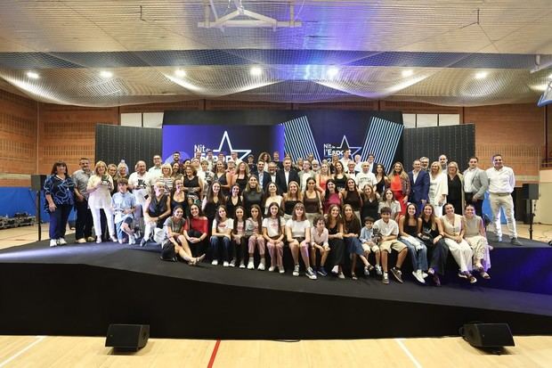 El Club Rítmica Barcelona Castelldefels y el Club Piragüisme, galardonados en la Noche del Deporte 2025