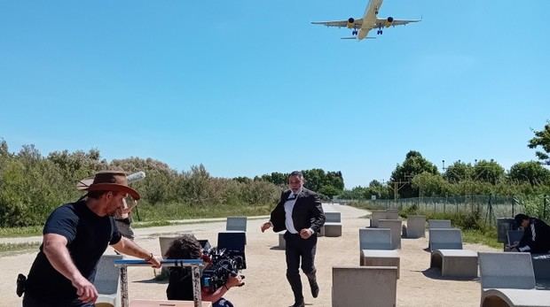 El Prat se afianza como destino audiovisual con más de 60 rodajes en 2025