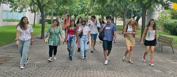 Welcome Day: l’estudiantat d’intercanvi arriba al Campus del Baix Llobregat