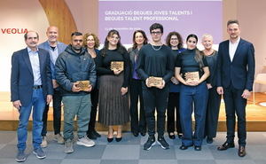 Es gradua la cinquena promoció d’universitaris del programa Beques Joves Talents i la primera de Beques Talent Professional d’Aigües de Barcelona