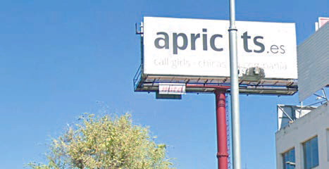 L'anunci de la polèmica a l'Hospitalet.