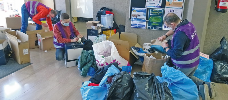 Sant Vicenç en Xarxa, la iniciativa pionera en el envío de material a Ucrania
