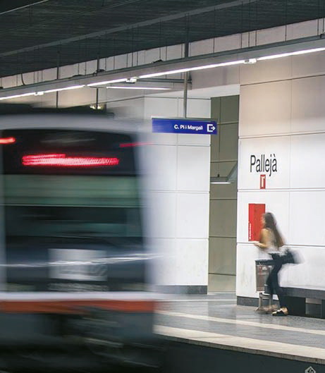 FGC aposta pels LED per estalviar energia