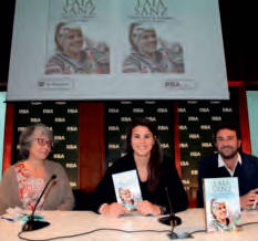 Laia Sanz presenta su primer libro: “Quien tiene la voluntad tiene la fuerza”