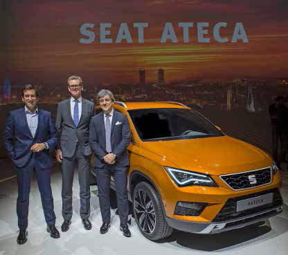 Martorell diseña el Ateca, el primer SUV de Seat