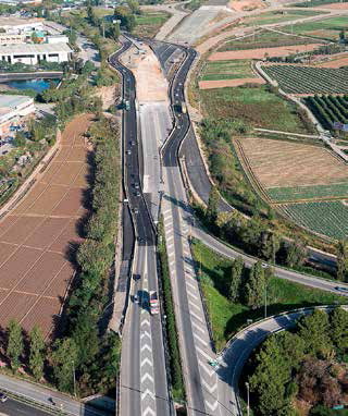 Sant Boi estreny a Foment per connectar les dues autopistes, la primera peça del nou ‘skyline’