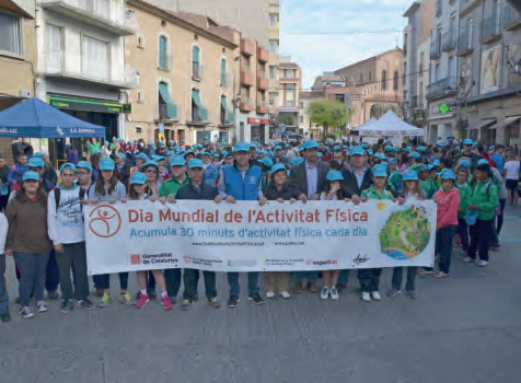 Catalunya s’aboca amb la celebració del Dia Mundial de l’Activitat Física