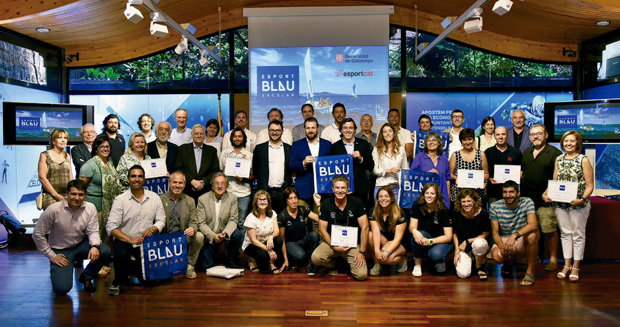 Esport Blau Escolar: promoure la vela i el respecte pel litoral entre els joves