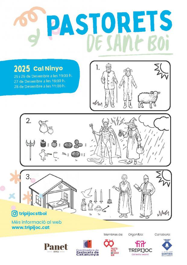 Els Pastorets de Sant Boi vuelven a Cal Ninyo con cuatro funciones del 25 al 28 de diciembre