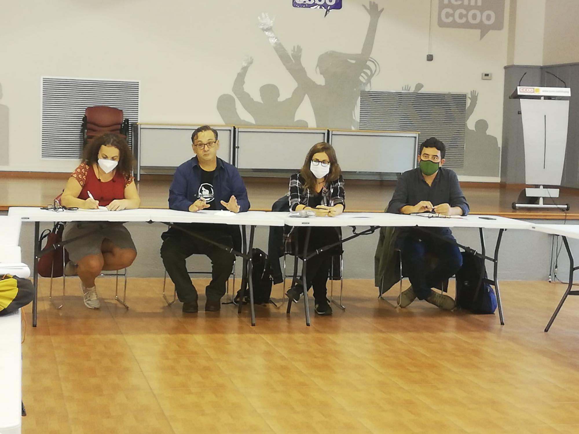 Elvira Vidal, la nueva secretaria de educación de CCOO del Baix Llobregat