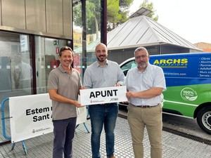 Nuevo servicio para mejorar el pavimento en Sant Andreu de la Barca