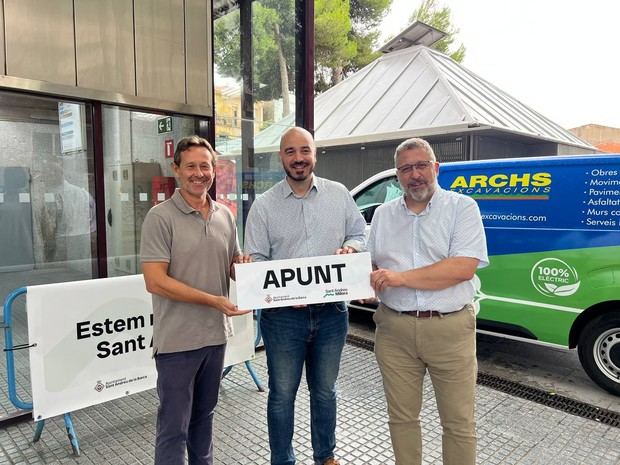 Nuevo servicio para mejorar el pavimento en Sant Andreu de la Barca