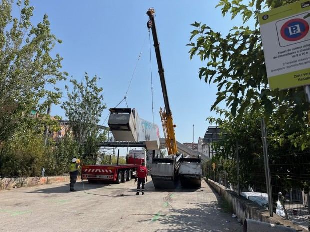 Renovación de escaleras mecánicas mejora acceso al puente d'en Jordà