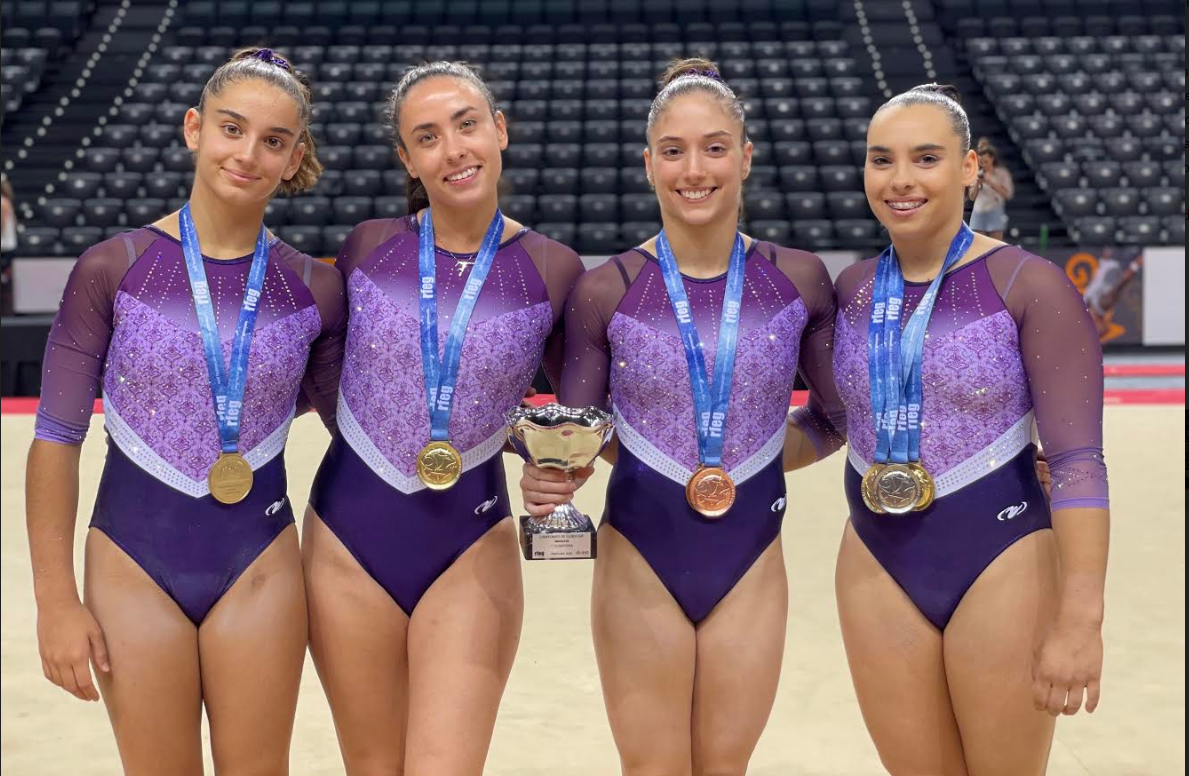 Alba Petisco y Abril Sayavera se proclaman campeonas de España de gimnasia artística femenina
