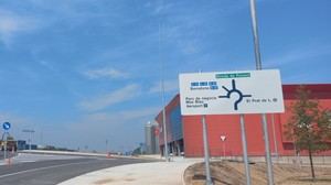 Finalizan las obras de la rotonda del Mas Blau y mejora la movilidad en El Prat