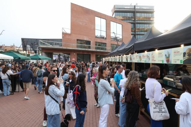 El GastroGavà, en la plaza de Jaume Balmes