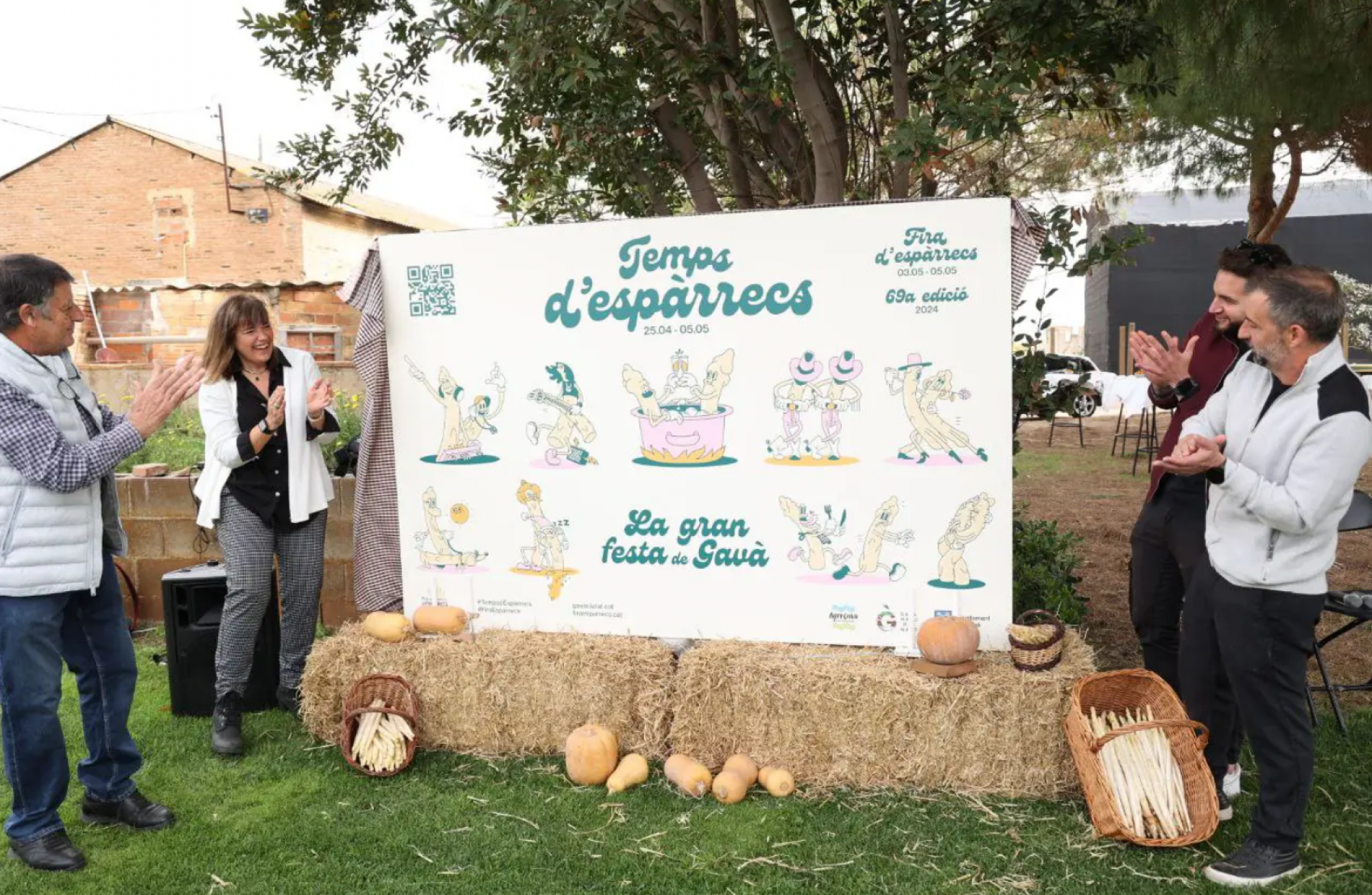 La Fira d'Espàrrecs de Gavà bate récords de asistentes: éxito de la Mostra Agrícola y el GastroGavà
