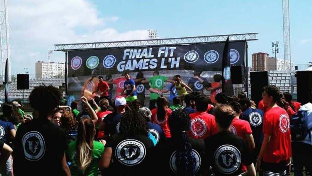 1.000 estudiantes de L'Hospitalet participan en la final de los Fitgames L'H 2024-2025