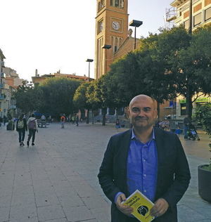 Fornés durante la entrevista del mes de noviembre en El Llobregat.