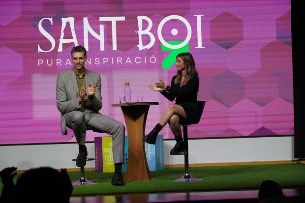 El éxito en la cancha y en el mundo empresarial. Pau Gasol visita el Fórum económico de Sant Boi