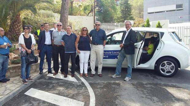 La Policia Local de Sant Andreu de la Barca incorpora el primer cotxe elèctric a la seva flota
