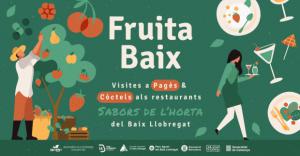 Fruita Baix promueve cócteles gratuitos con fruta local en julio
