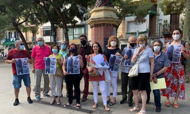 Campaña popular en defensa de la centenaria fuente de la Plaza Española de L’Hospitalet