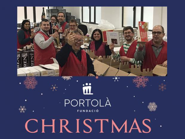 Esta Navidad regala solidaridad. Compra en la Fireta de la Fundación Portolà