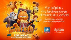 Garfield llega a la gran pantalla y a Splau con esta actividad interactiva para los más pequeños